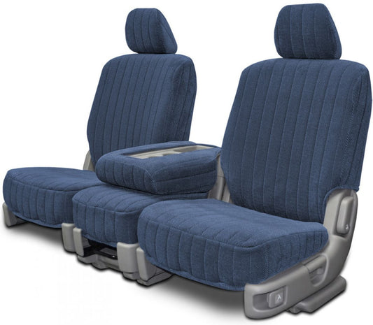 Volkswagen Routan madrid custom seat covers in blue