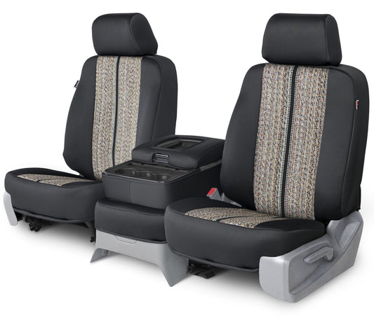 Volkswagen Routan saddleblanket custom seat covers in black