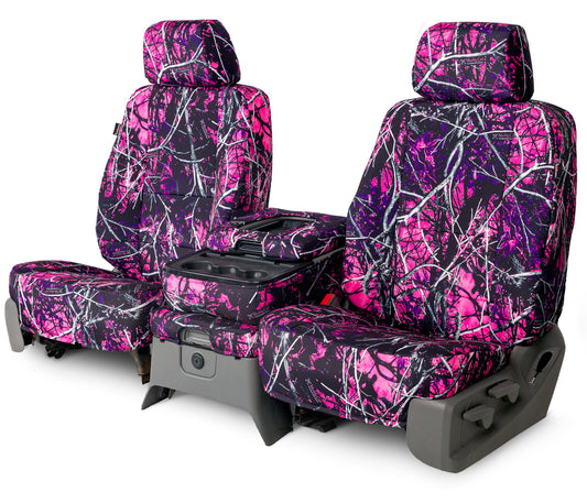  sirphis camouflage custom seat covers in muddy girl