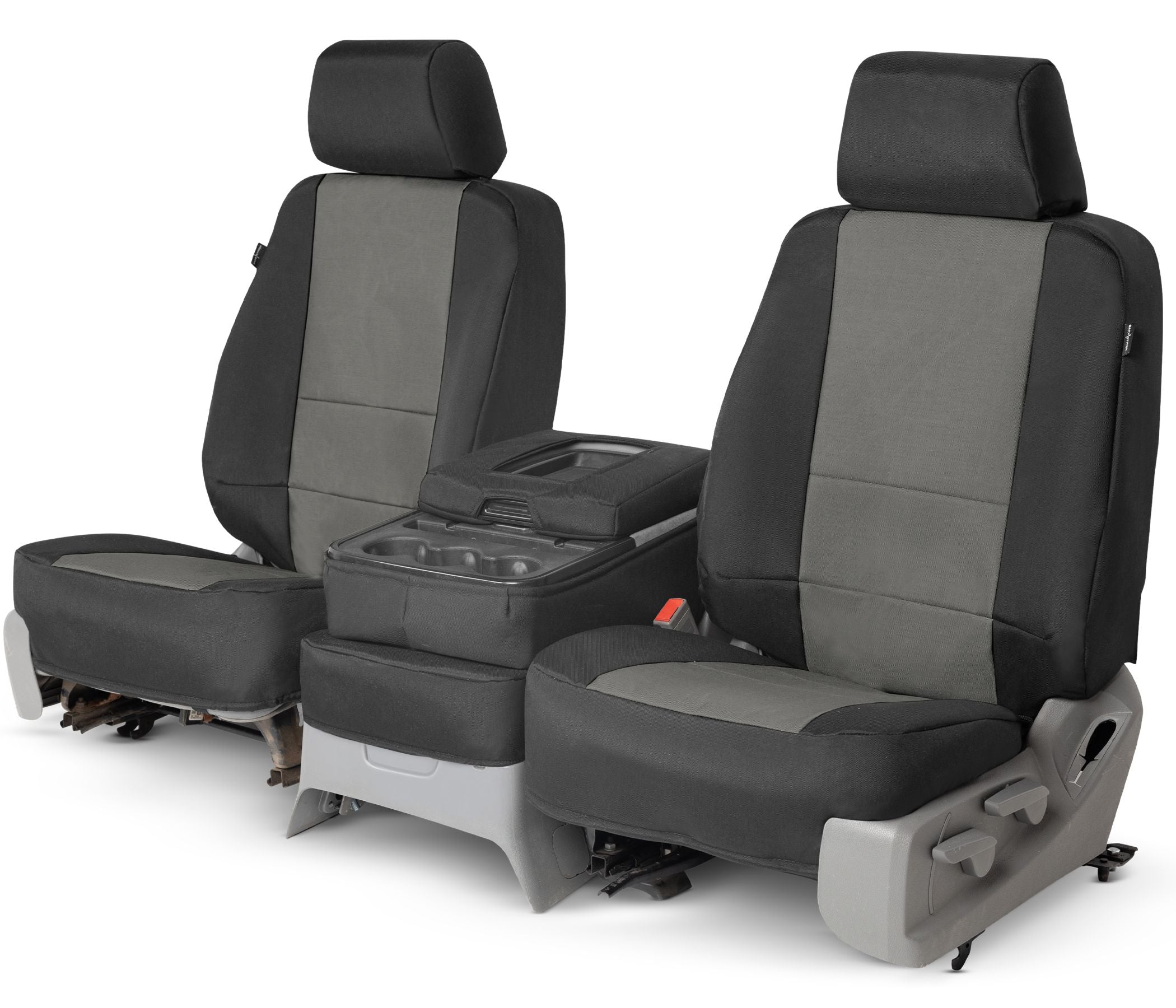 2014 Chevrolet Silverado Seat Covers Two Tone Canvas Black Seat Covers Unlimited