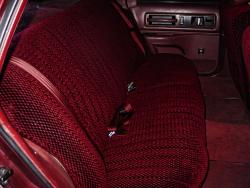 Chevy Caprice Brick Scottsdale Rear Seat Seat Covers