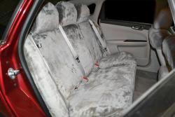 Chevy Impala Non Shed Silver Rear Seat Seat Covers