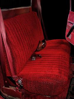 Chevy S10 Pickup Red Scottsdale Seat Seat Covers