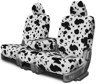 cow print seat cover